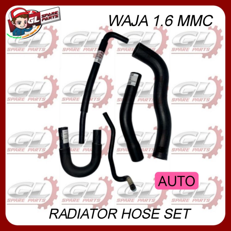 RADIATOR HOSE SET PROTON WAJA 1.6 MMC (AUTO/MANUAL) Shopee Malaysia