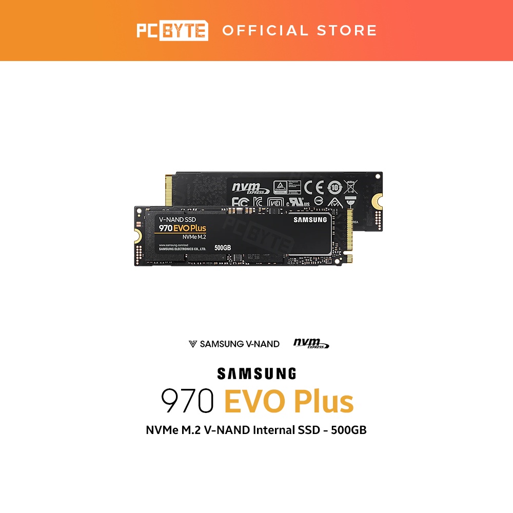 Samsung 970 EVO Plus NVMe M.2 Internal SSD [250GB/500GB/1TB/2TB