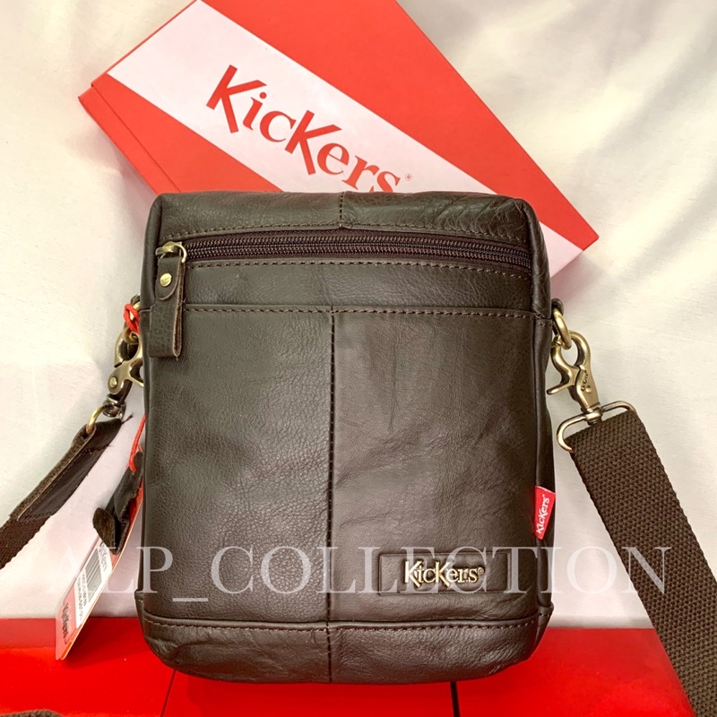 Kickers Sling Bag Pouch Bag Original Genuine Leather (2 in 1) 1KICS 89169 89167 89168 89170