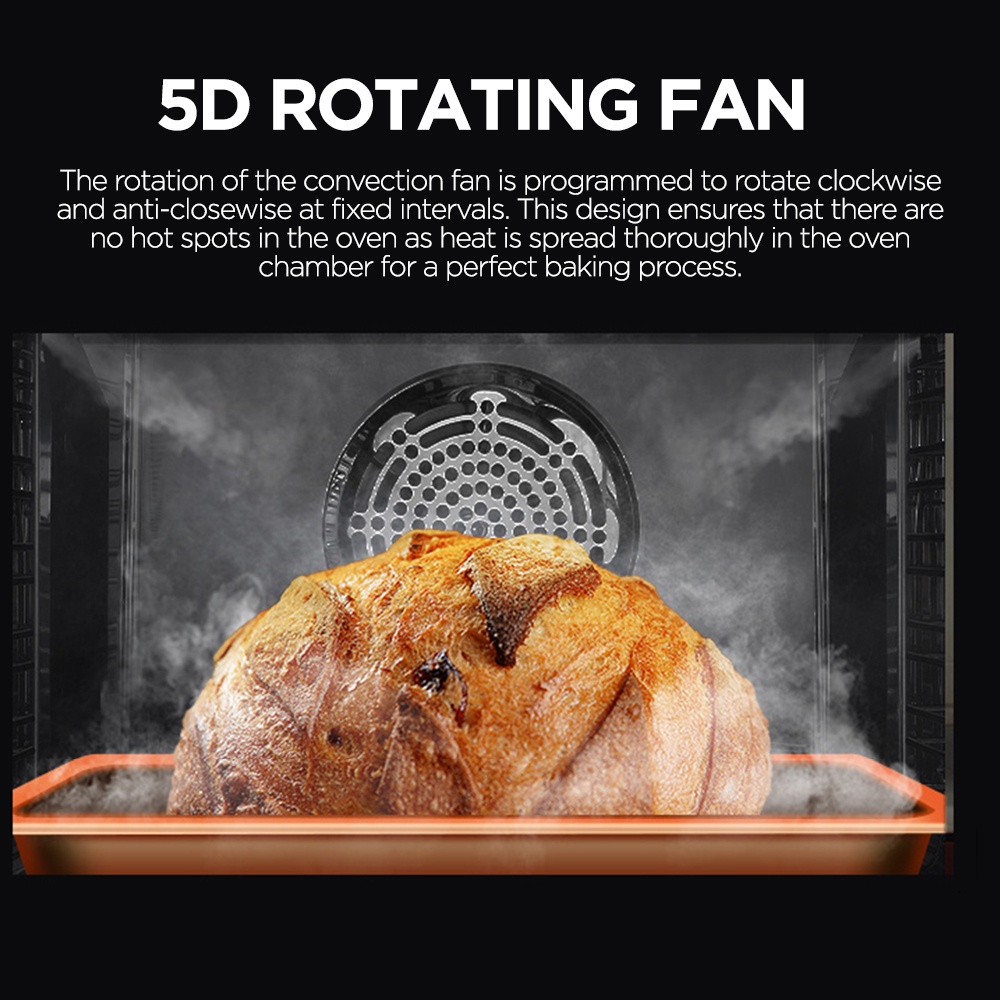 Innofood V88 Baking Master Digital Convection Oven Steam Injection