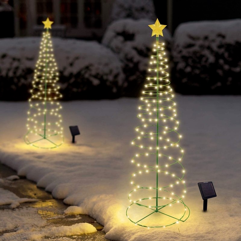 Outdoor Christmas Tree Solar Fairy Lights/ Garland New Year LED String Light for Garden