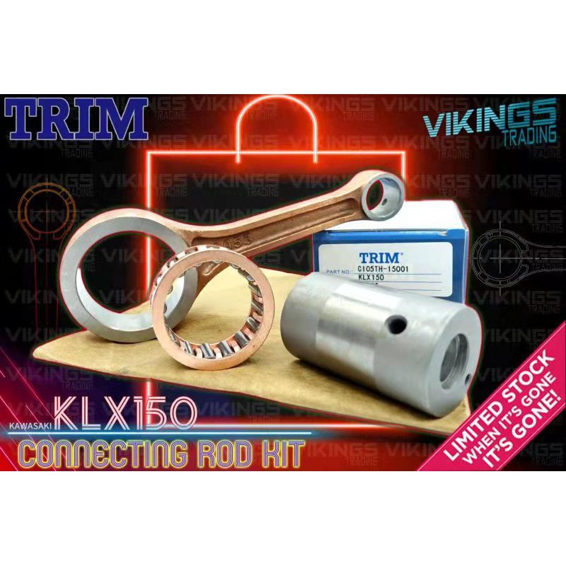 NEW STOCK!! KLX150 KLX KLX 150 TRIM MALAYSIA CONNECTING ROD CON ROD