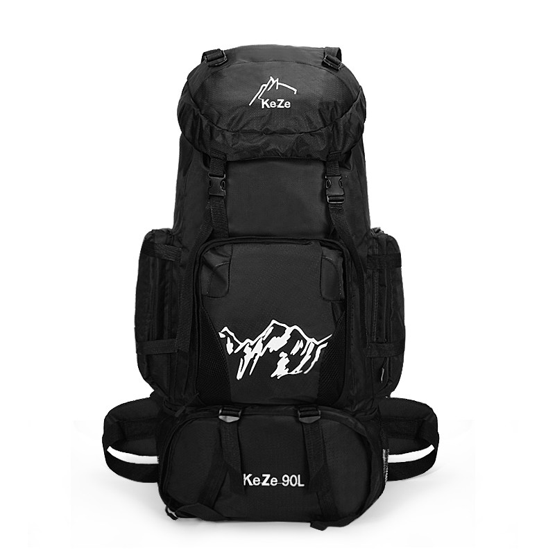 [DaMu] Outdoor mountaineering bag 90L large capacity travel backpack waterproof outdoor bag