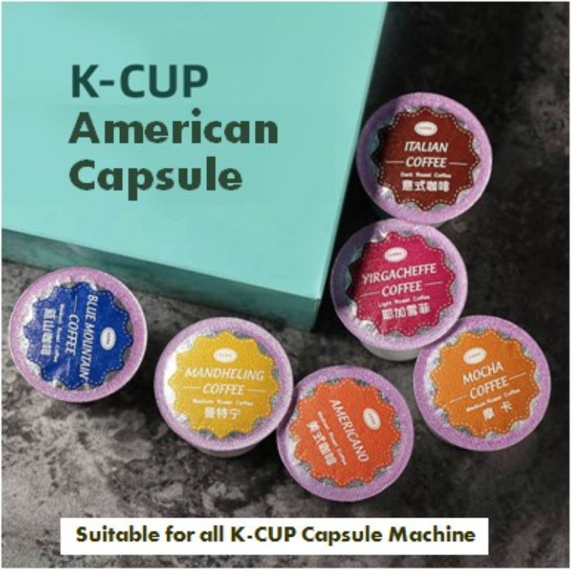 K Cup Coffee Capsule Keurig Kcup Capsule Kcup American Capsule Coffee