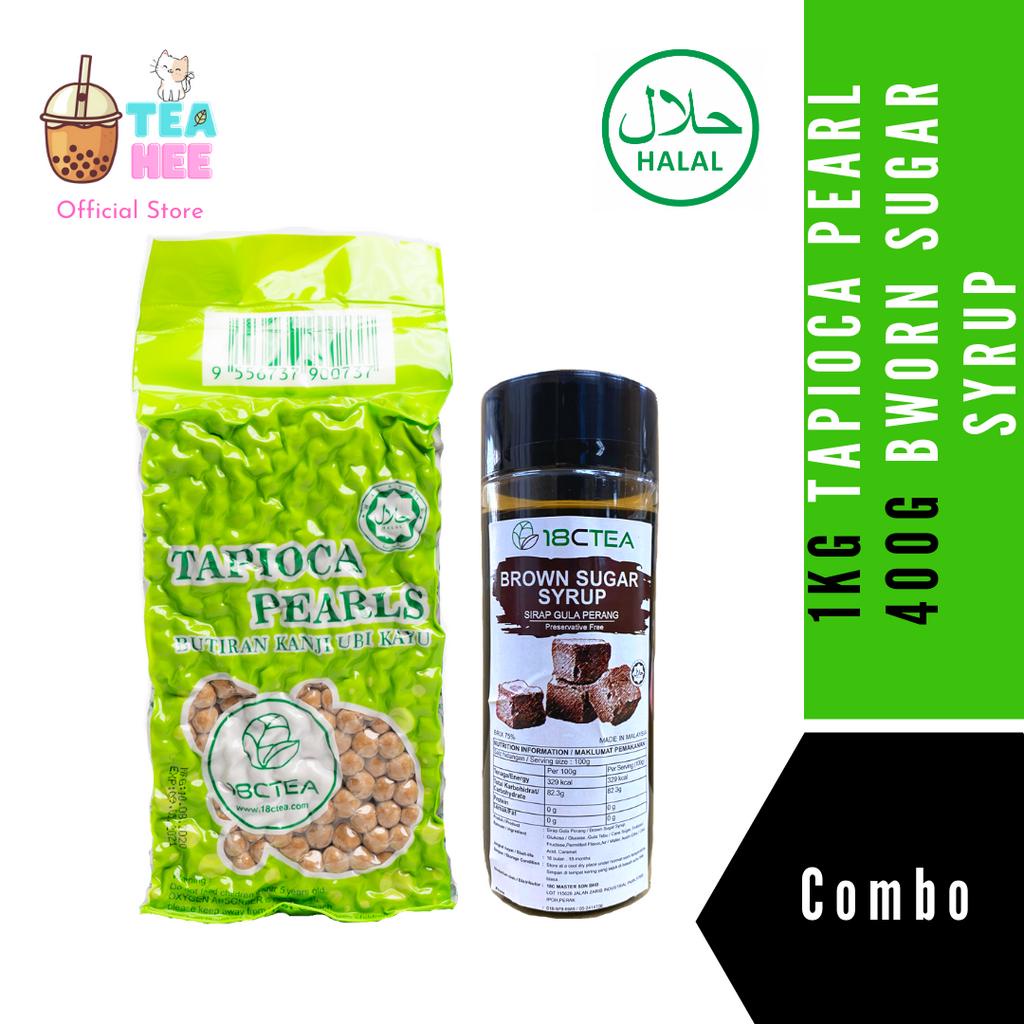 1kg Tapioca Pearl + 400g Brown Sugar Syrup MILK TEA COMBO Shopee