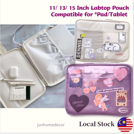 Cute Laptop Bag 11/13/15 inch Ita Bag Beg Laptop Storage Bag Liner Bag