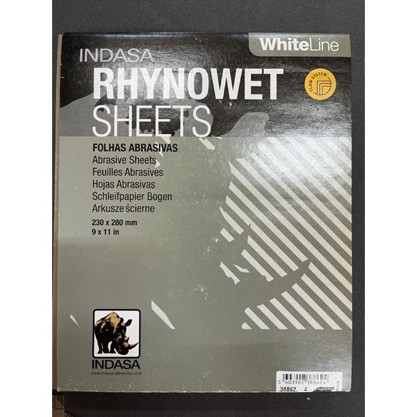 Rhynowet Grey Line Sandpaper Shopee Malaysia