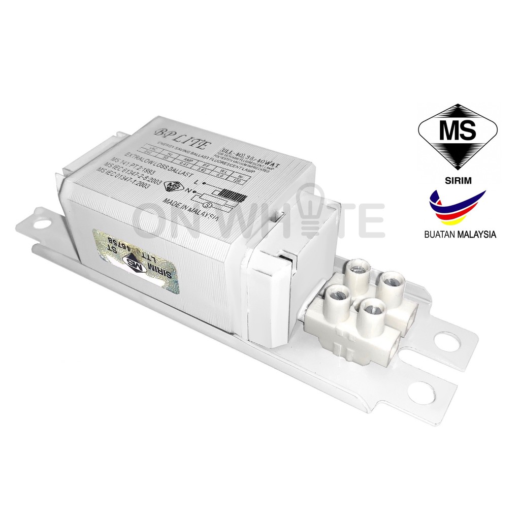 18W20W / 36W40W Fluorescent Lamp Ballast / Choke For Tube [SIRIM] Shopee Malaysia
