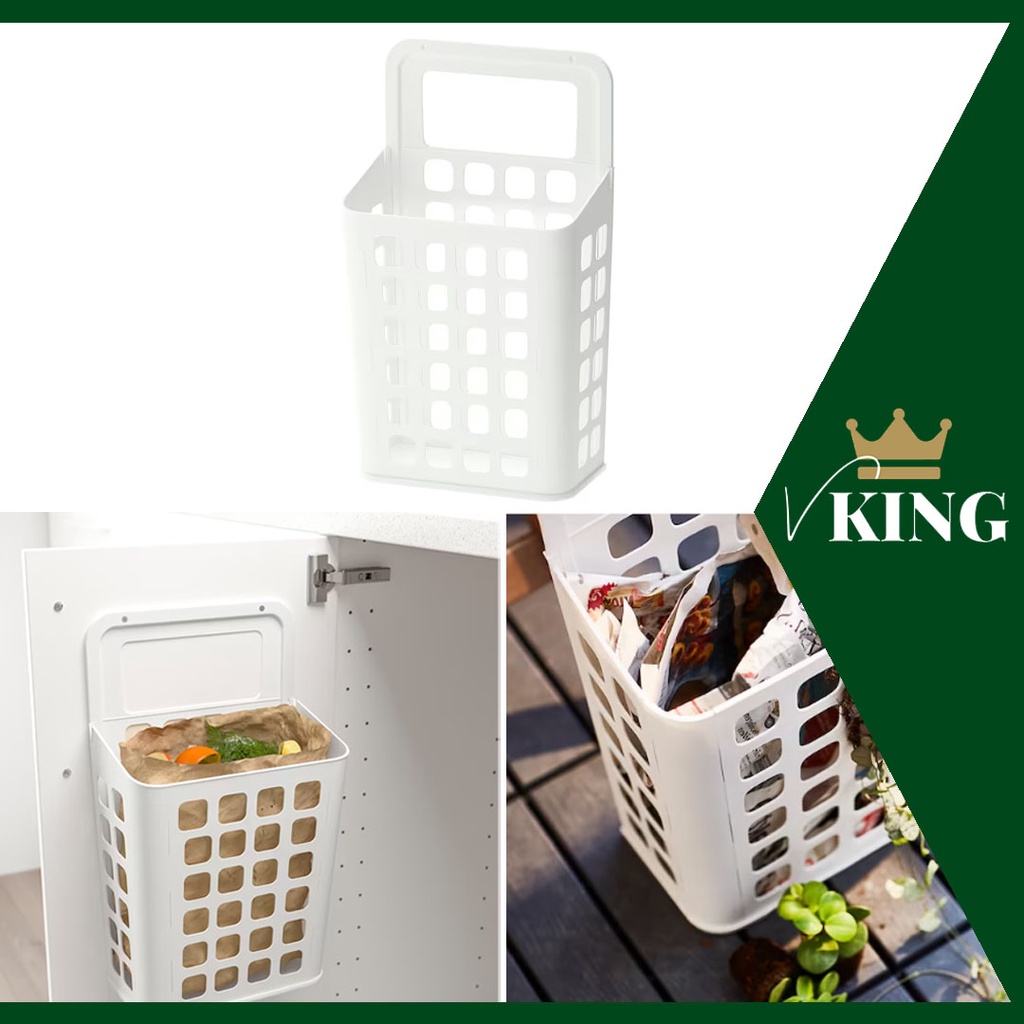 IKEA WASTE BIN VARIERA WASTE BIN STORAGE CONTAINER 10L STORAGE BIN