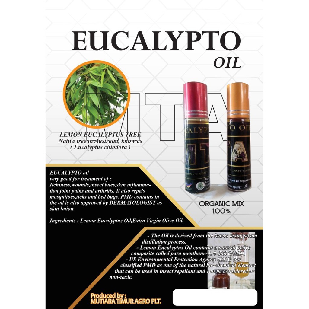 Minyak Gelam putih Eucalyptus Oil for Eczema Skin conditions and Joint