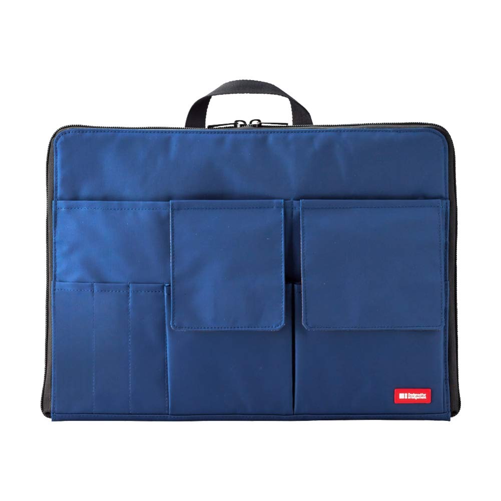 LIHIT LAB Storage Bag with Pockets BaginBag A5 Wide Size Shopee