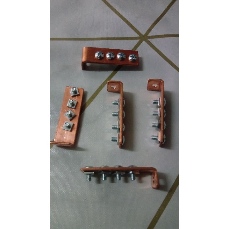 Copper plate custom/plate tembaga/bracket L /grounding terminal(for diy