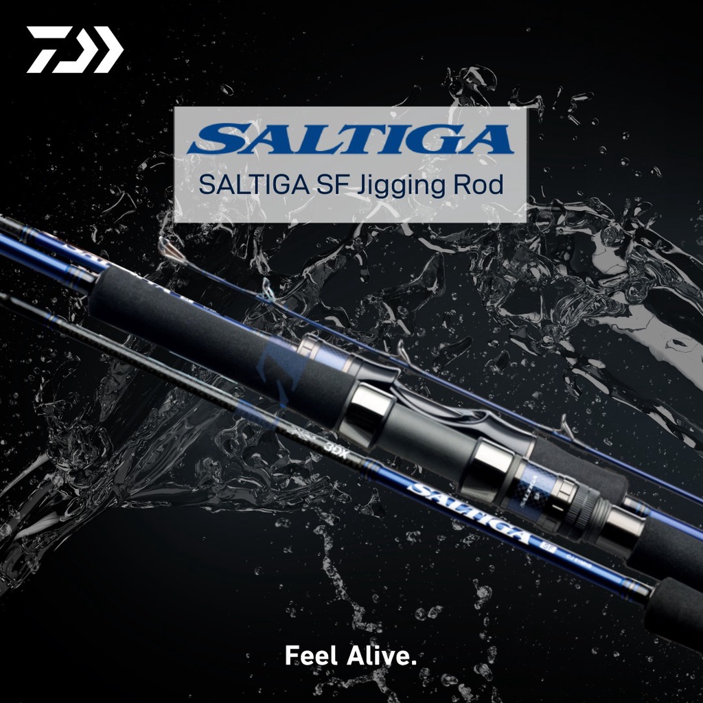 22 DAIWA fishing rod SALTIGA SF Jigging Rod With 1 Year Local Warranty