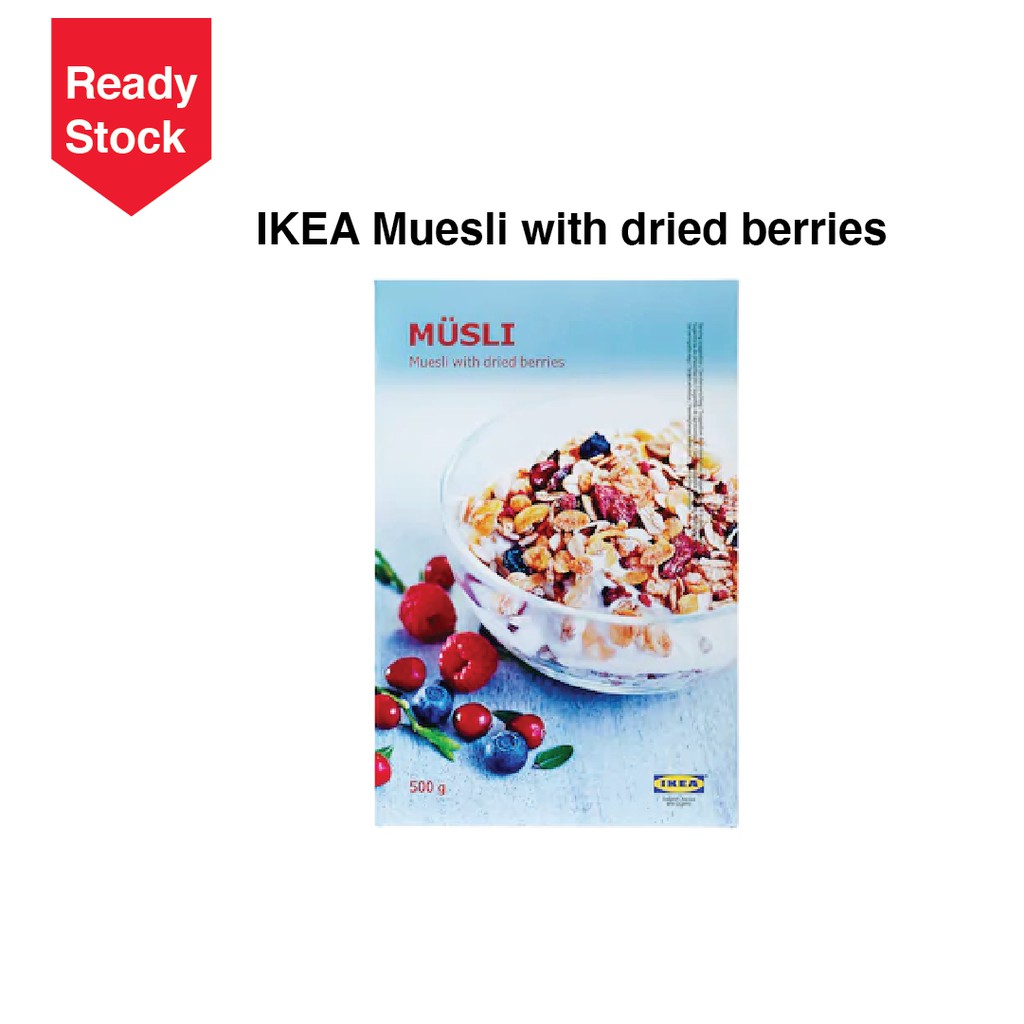 IKEA Muesli with dried berries 500g Shopee Malaysia