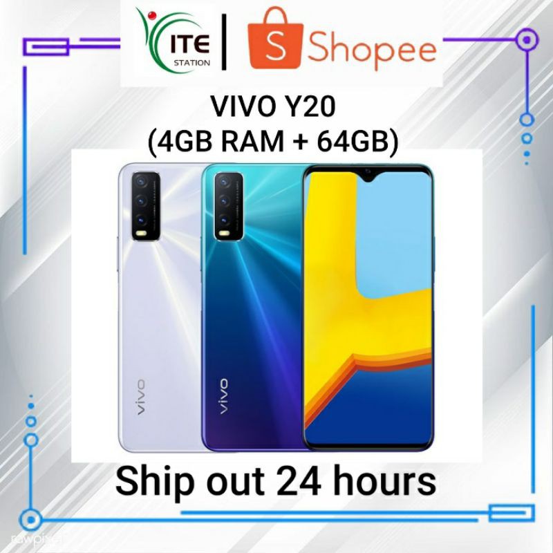 VIVO Y20 🎁 1 YEAR WARRANTY +ORIGINAL VIVO MALAYSIA 🎁 Shopee Malaysia