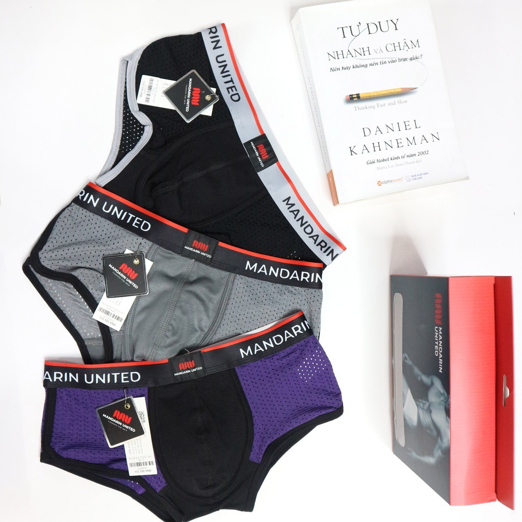 Mandarin UNITED men's underwear with multidimensional breathable mesh