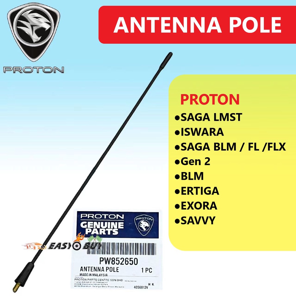 ORIGINAL GENUINE PROTON ANTENNA POLE PROTON SAGA 2 LMST / BLM FL FLX