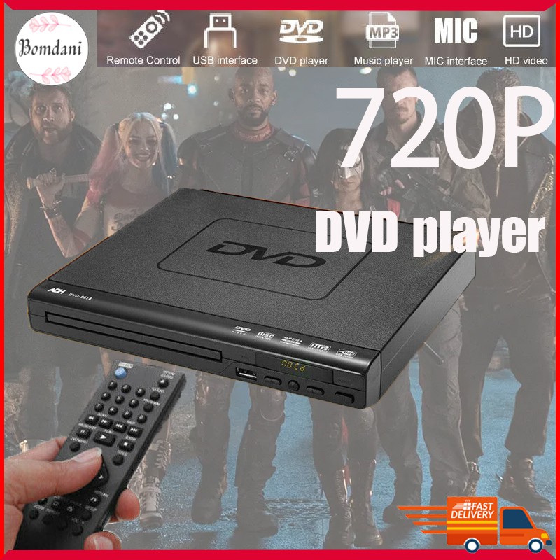 【Ready stock】DVD Player Multi Region WITH USB ADH CD SVCD VCD Disc