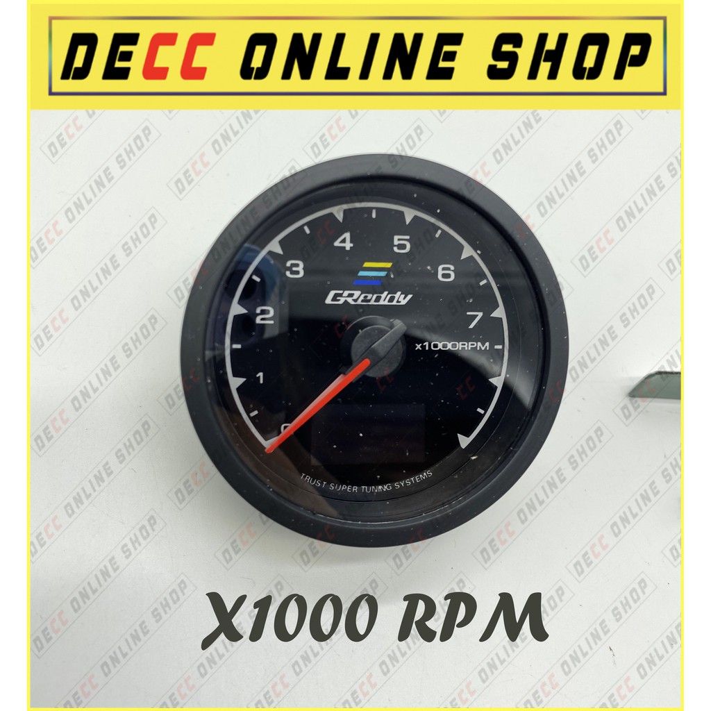 GREDDY METER Multi Gauge Meter 7 COLOUR With LCD DISPLAY 🔥🤩 Shopee Malaysia