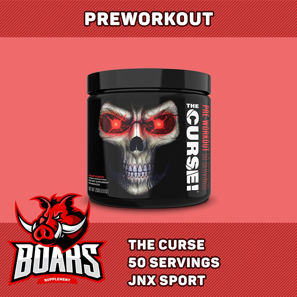 Cobra LABS THE CURSE Super Saving PREWORKOUT Power (50 Uses) Shopee