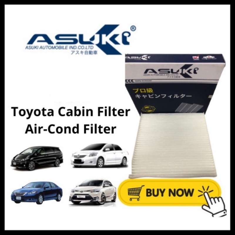 ASUKI Cabin Filter Toyota Vios NCP93 VIOS NCP150 I Estima ACR50 I Camry
