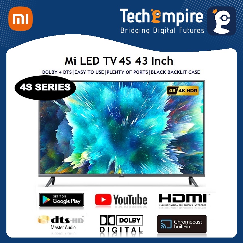 Xiaomi Mi Smart TV 32" / 40“ / 43" / 55" / 65" inch Android TV Builtin