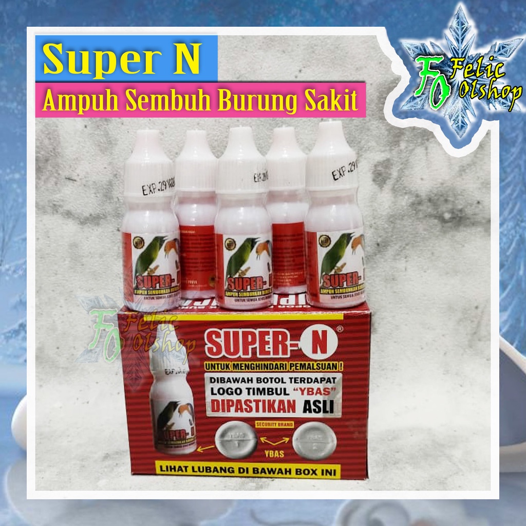 Super N Medicine For All Birds Diarrhea, Slender, Rasp