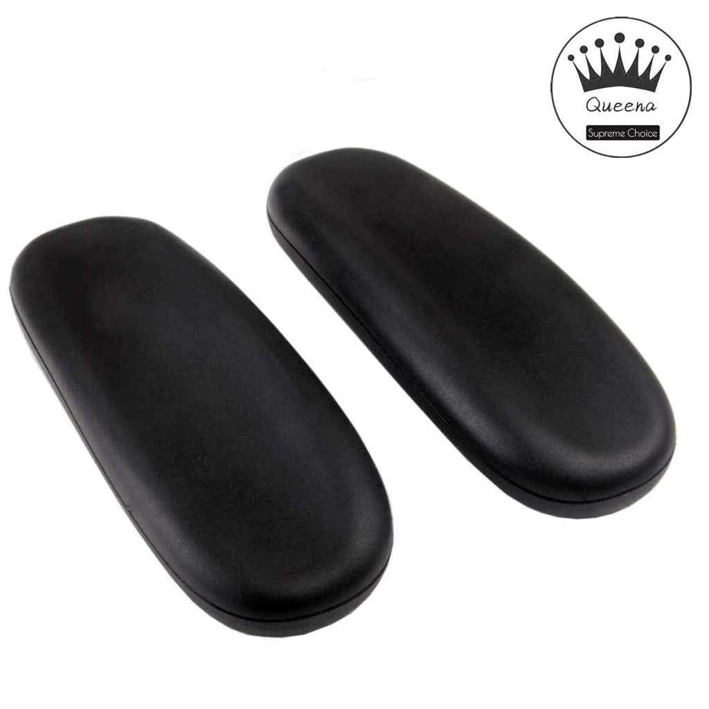 Office Chair Armrest Replacement Arm Pads Set Of 2 With Sturdy Cushion