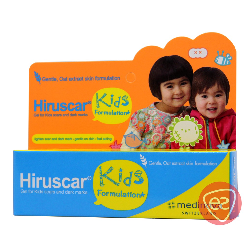 HIRUSCAR KIDS GEL 10G (GEL FOR KIDS SCAR & DARK MARKS) Shopee Malaysia
