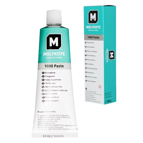 Molykote 1000 Anti Seize Paste Dow Corning 1KG or 100g Lead And Nickel