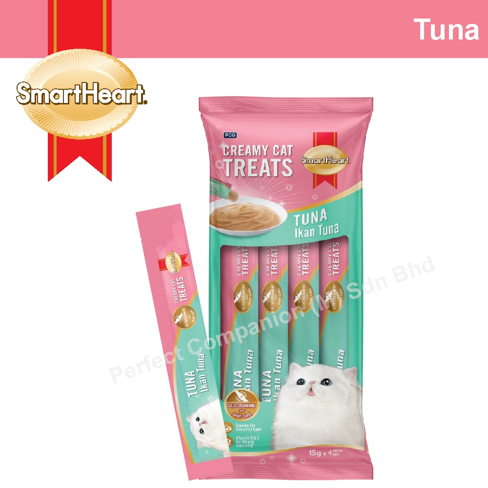 SmartHeart Cat Lick (Creamy Treat) Tuna (15g x 4) Shopee Malaysia