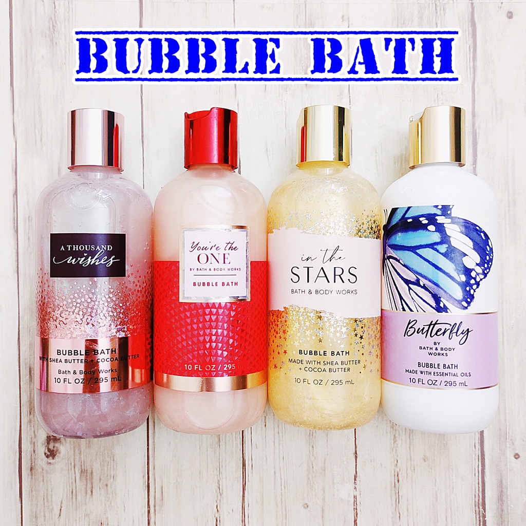 Bath & Body Works Luxury Luxe Bubble Bath Shower Gel Spa At Home Shopee Malaysia