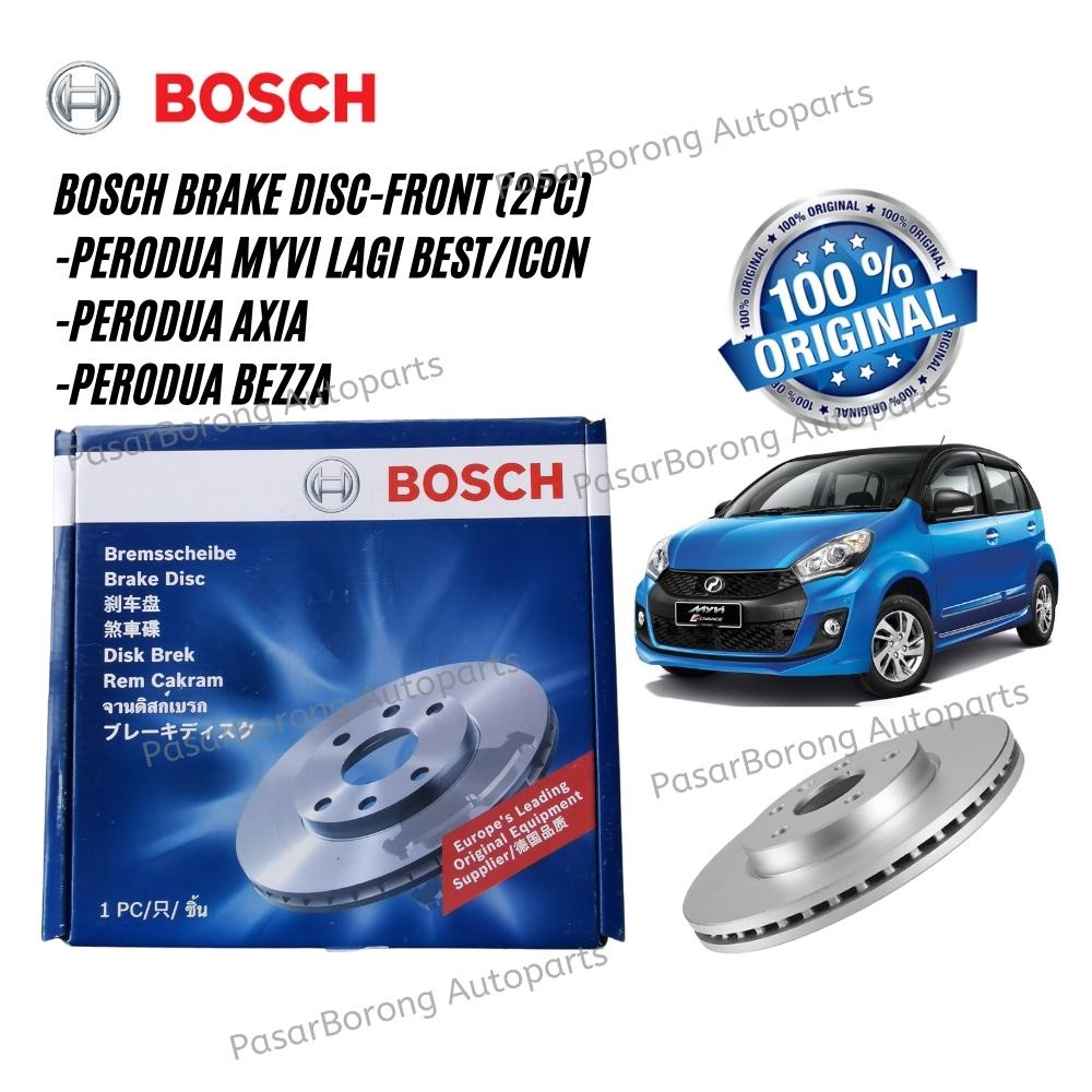(2PC)Bosch Disc Brake Rotor Front 0986AB9754 Set for Perodua Myvi Lagi Best Icon Shopee Malaysia
