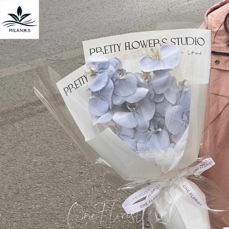 FLOWER BOUQUET WRAPPING PAPERS INS Gift Wrapping Paper 网红字母包装纸 新品简约花艺包