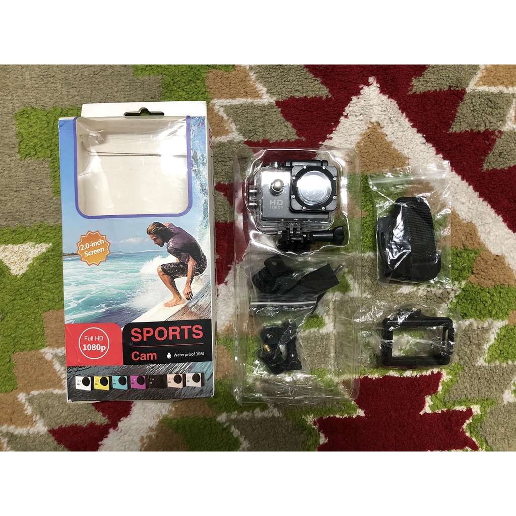 SPORTS Cam 2.0 In Screen (Full HD 1080P) Shopee Malaysia