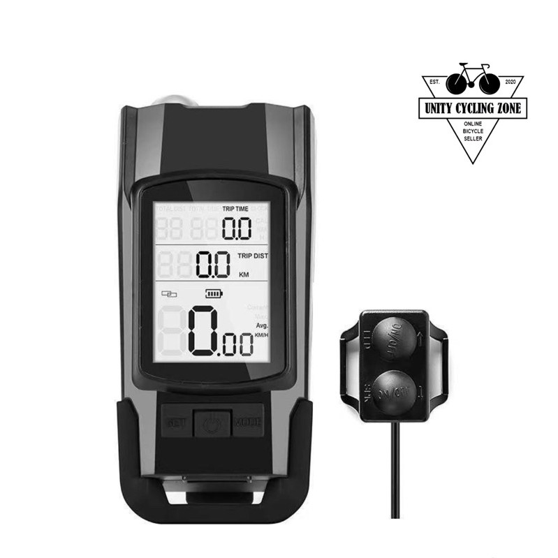 BICYCLE SPEEDOMETER｜CYCLING METER｜WIRELESS METER｜3IN1 BICYCLE