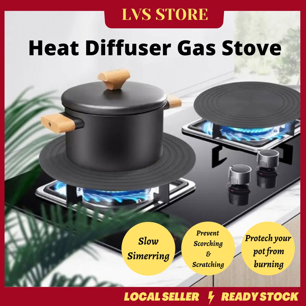 🔥READY STOCK🔥Heat Diffuser Gas Stove Defrosting Tray Thawing Board Heat Conduction Heating Plate