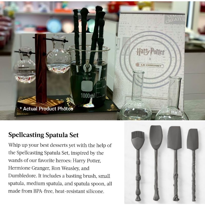 [Ready Stock] Le Creuset Harry Potter Hogwarts Magical Collection Set