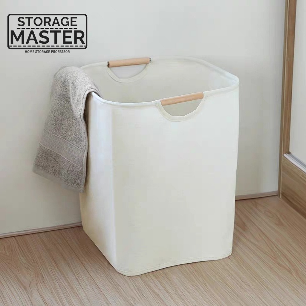 Premium Muji Style Laundry storage basket bedroom bathroom folding