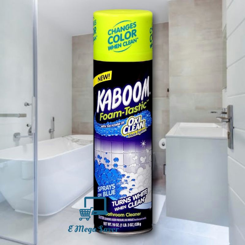🇺🇲Kaboom Foam Tastic Bathroom Cleaner with OxiClean Fresh Scent 538g