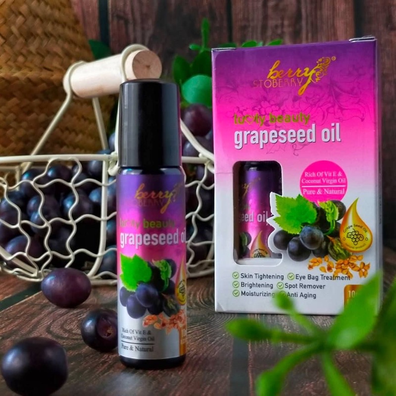 GRAPESEED OIL LUVLY BEAUTY Shopee Malaysia