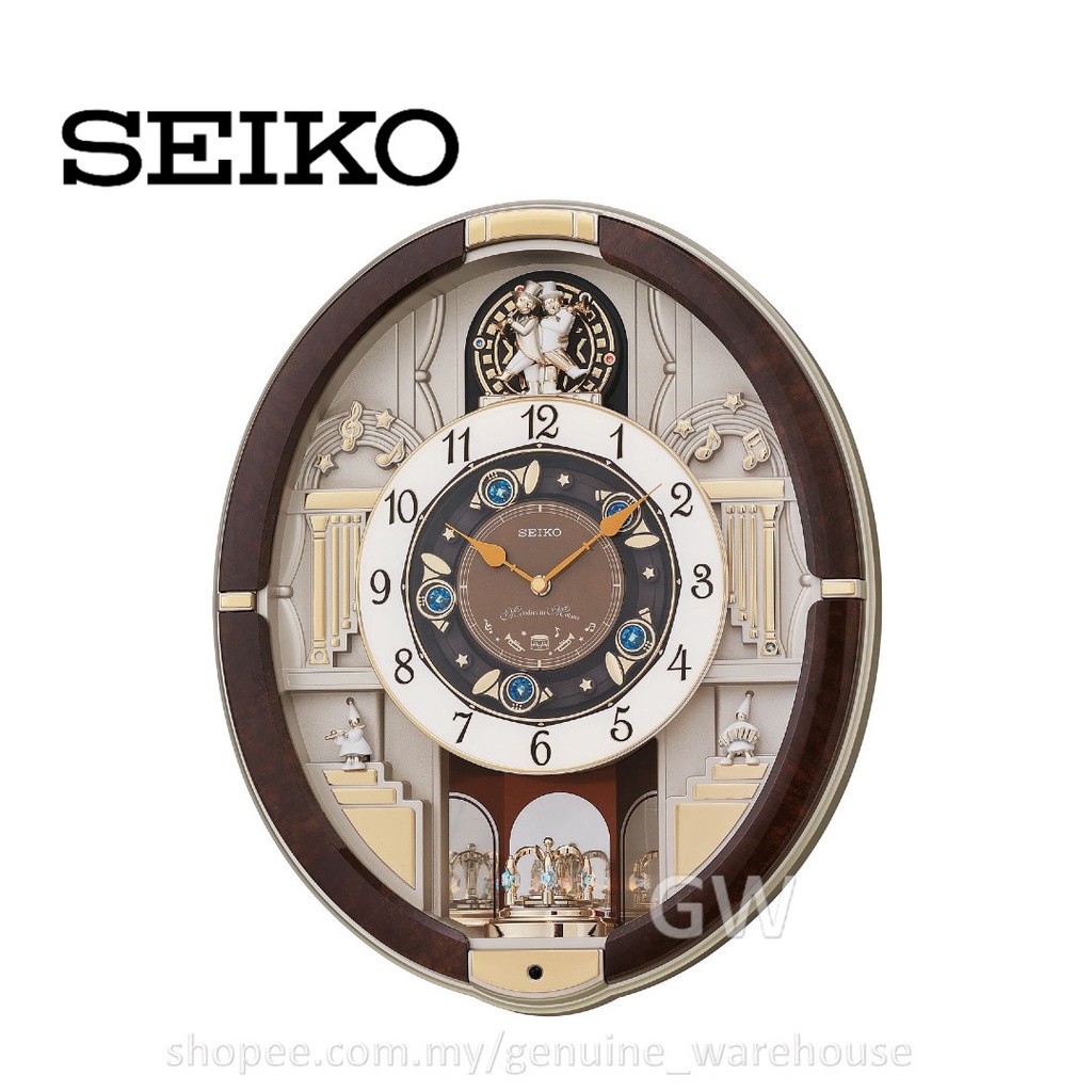 100 ORIGINAL SEIKO Melodies in Motion Musical Analogue Wall Clock