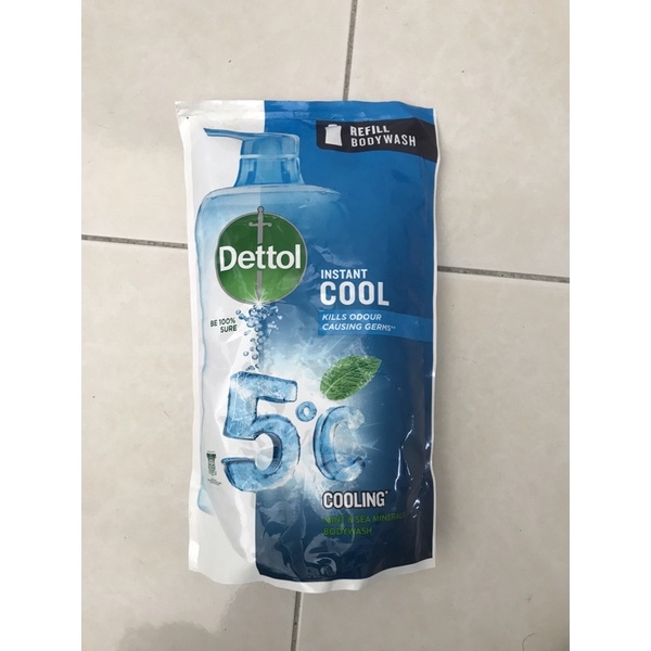 (New) Dettol Shower Gel (900ml Refill Pouch) Expired 12/2024 Shopee