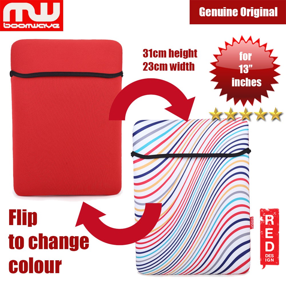 Boomwave Colour Series Laptop Notebook Sleeve Design up to 13 inches