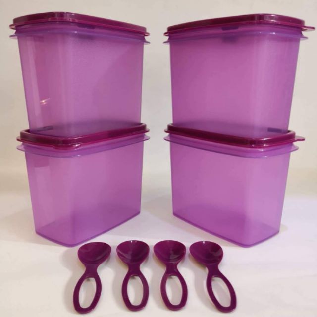 Shelf Saver With Spoon 840ml Tupperware Shopee Malaysia