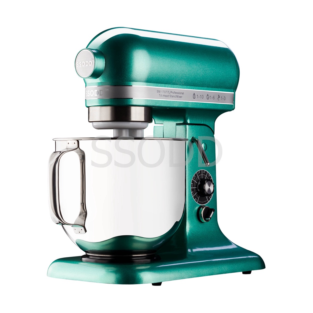 SSODD Emerald Green 7L Professional TiltHead Stand Mixer Shopee Malaysia