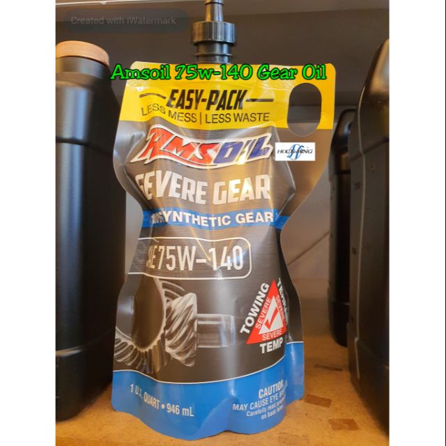 AMSOIL Severe Gear Synthetic SAE 75W140 Extreme Pressure, 50 OFF