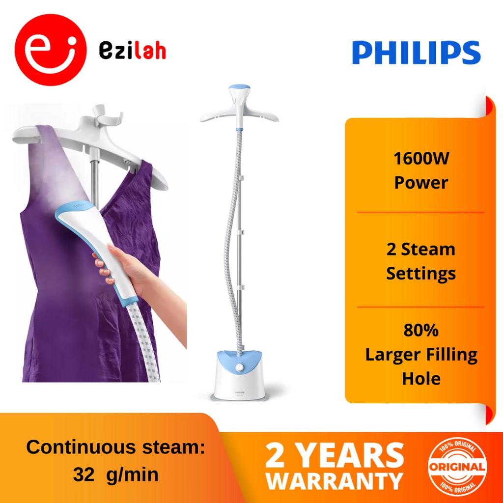 Philips Easy Touch Garment Steamer (1600W) GC482 Shopee Malaysia