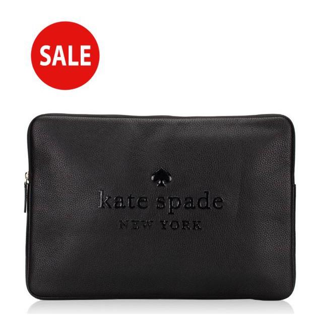 !! Kate Spade Laptop Sleeve Sienne Logo Black Shopee Malaysia