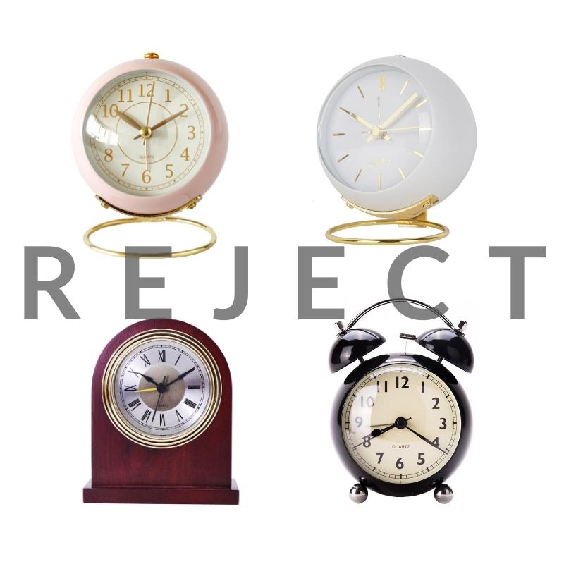 REJECT Vintage Retro Gold Stand Bedside Classic Roman Arch Elise